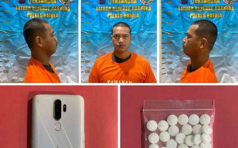 Polisi Tangkap Pembeli dan Penjual Obat Terlarang Dengan Barang Bukti 78 Butir