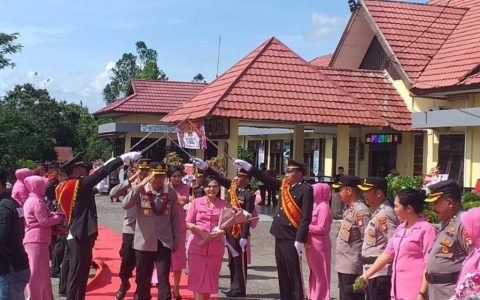 Kapolres Gunung Mas Berpindah Tugas Sebagai Kapolres Mura