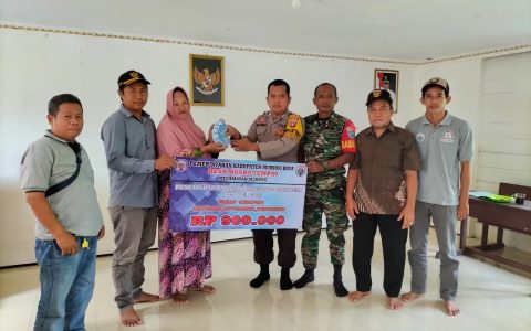 83 KPM Desa Muara Sumpoi Akhir 2022 Tadi Terima BLT-DD