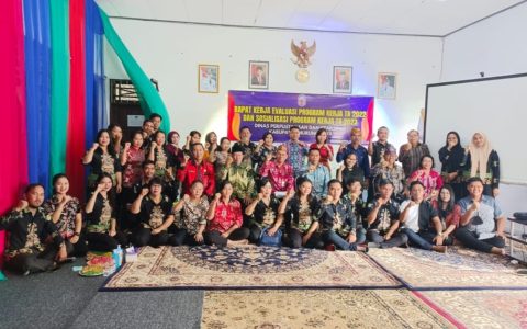 Dinas Perpustakaan dan Kearsipan Mura Gelar Raker Evaluasi Program Kerja