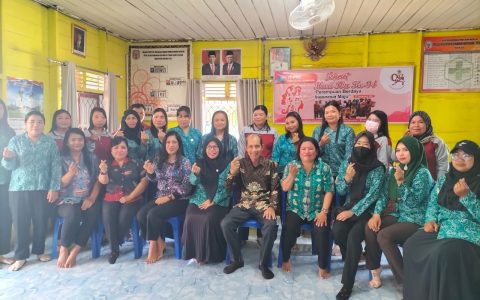 TP-PKK Desa Olung Hanangan Peringati Hari Ibu 94 Secara Nasional