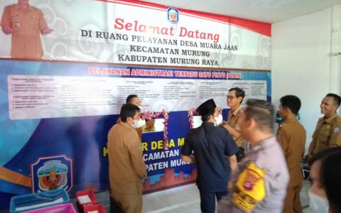 Pemdes Muara Jaan Resmikan Pelayanan PATEN