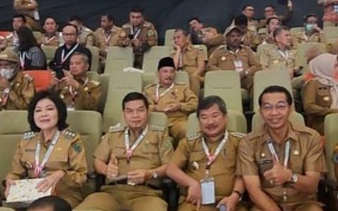 Bupati Murung Raya Mengikuti Rakornas se-Indonesia