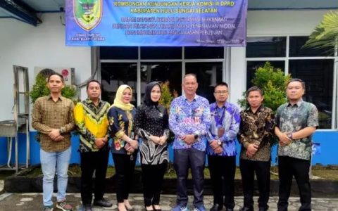 DPMPTSP Barut Terima Kunjungan DPRD HSS
