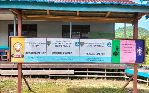 Warga Kecewa Pembangunan SMAN 3 Laung Tuhup Diduga Tidak Sesuai RAB Dikerjakan Oleh CV. Anugrah Alam Indo Raya Senilai Rp.3,6 Miliar 