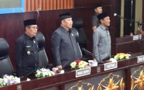 DPRD dan Pemkab Mura Gelar Rapat Paripurna
