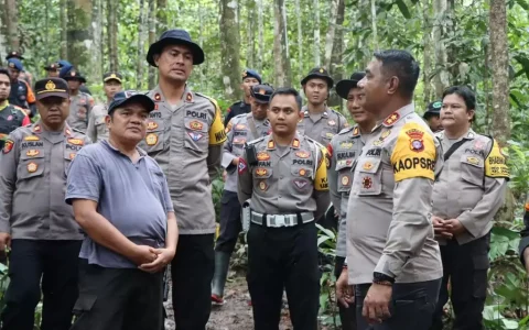 Warga Karang Langit Hilang, Kapolres Pimpin Pencarian