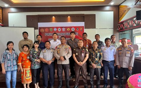 Polres Bartim Buka Forum Konsultasi Publik