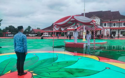 Wakil Bupati Mura Pimpin Upacara Hari Otonomi Daerah Ke XXVII