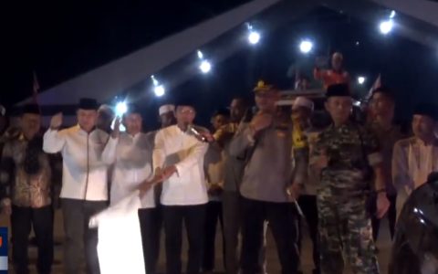 Bupati Murung Raya Lepas Pawai Keliling