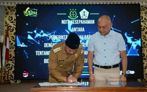 Pemkab Batola Kerjasama Pedampingan Hukum Dengan Kejari Batola