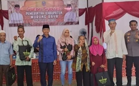 Bupati Safari Syawal 1444 H 2023 di Sambut Antusias Warga