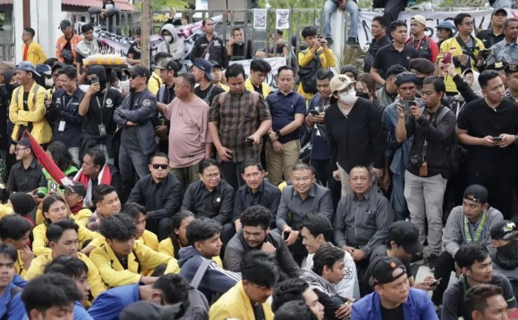 Aksi Massa di Banua Berjalan Damai, Tuai Apresiasi