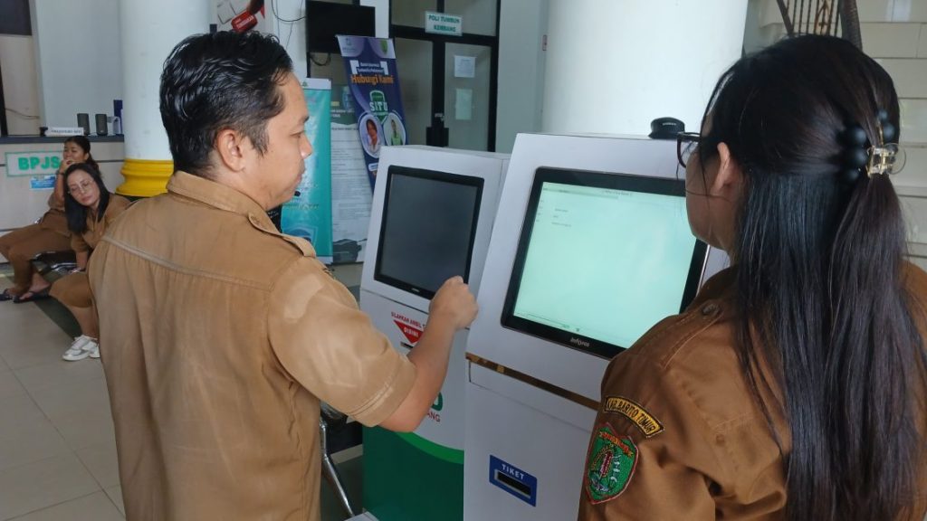 Antrean Online Perdana di DAS Barito Diuji Coba RSUD Tamiang Layang