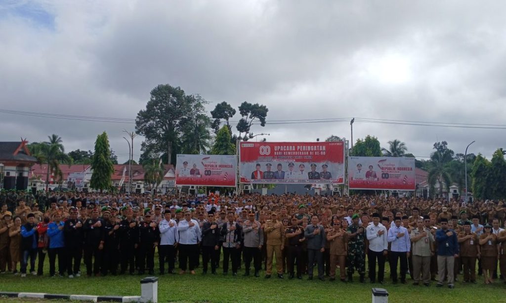Apel Gabungan Pemkab Bartim Teguhkan Persatuan di Tengah Dinamika Bangsa