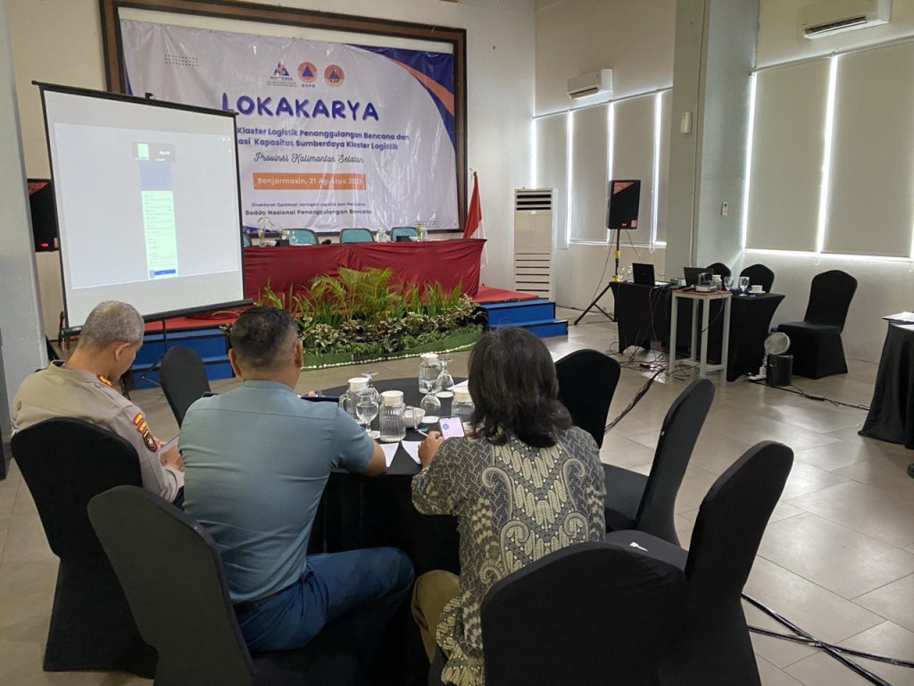 BPBD Kalsel Revisi SK Klaster Logistik untuk Perkuat Sinergi Multi Pihak