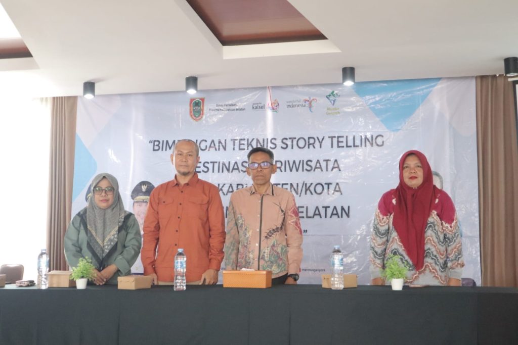 Bimtek Storytelling Dispar Kalsel Kembangkan SDM Pariwisata Tabalong