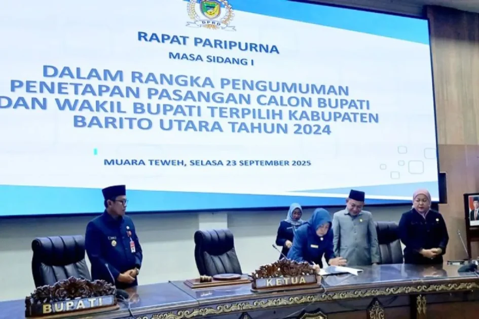 DPRD Tetapkan Shalahuddin-Felix Sebagai Bupati dan Wakil Bupati Terpilih