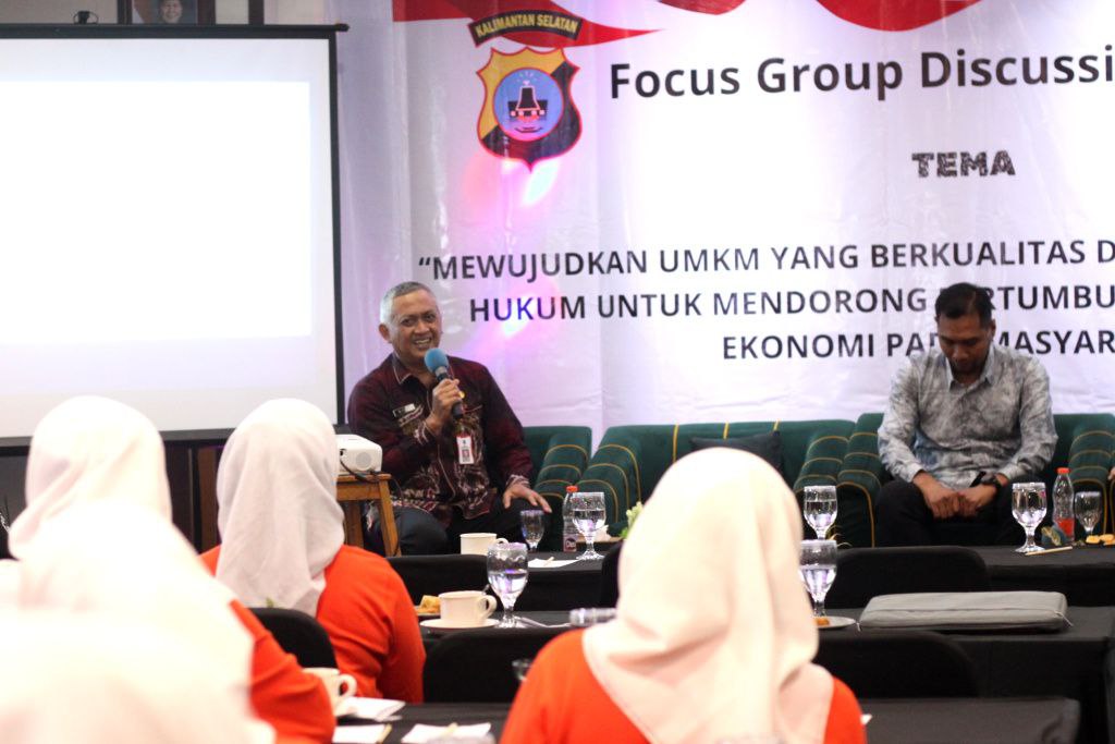 Dinas Koperasi Kalsel Dorong UMKM Naik Kelas Lewat FGD