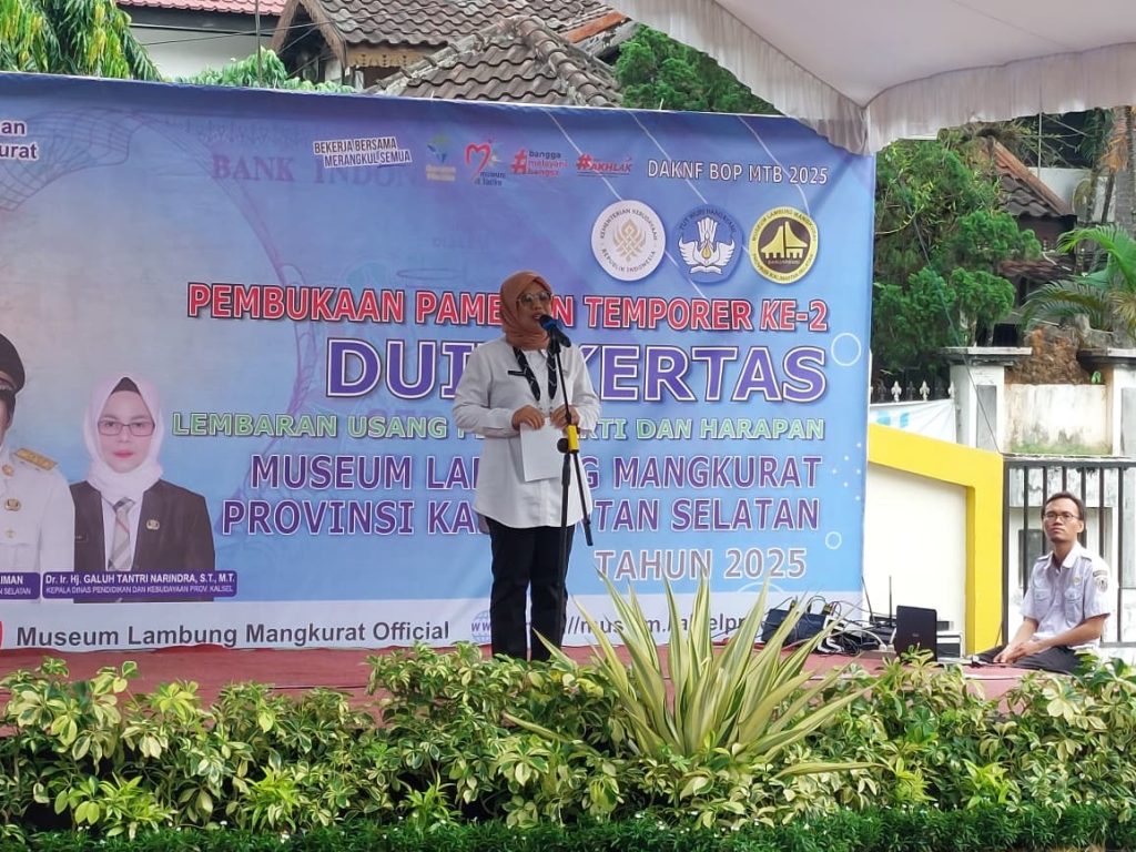 Disdikbud Kalsel Edukasi Generasi Muda Lewat Pameran Temporer Uang Kertas