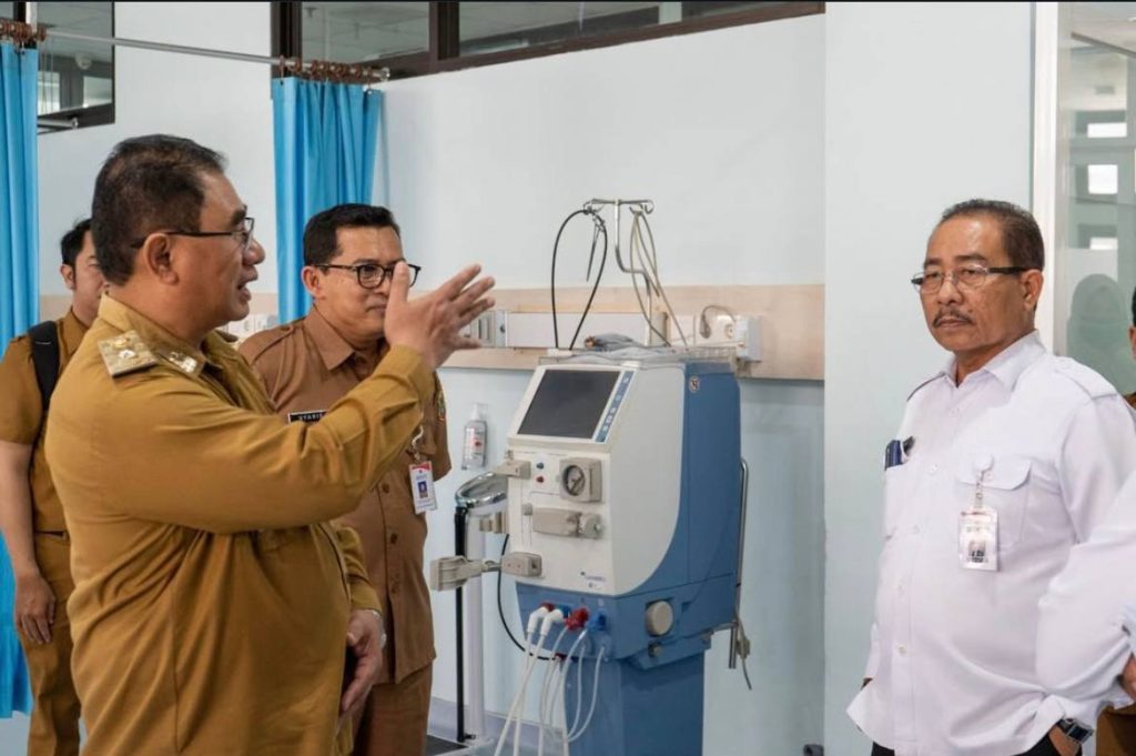 Gubernur Apresiasi Kemajuan RSUD Ansari Saleh, Dorong Sinergi Tingkatkan Mutu Layanan