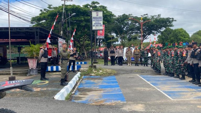 Satpol PP Murung Raya Bersama TNI-Polri Gelar Patroli Skala Besar, Tindaklanjuti Arahan Mendagri