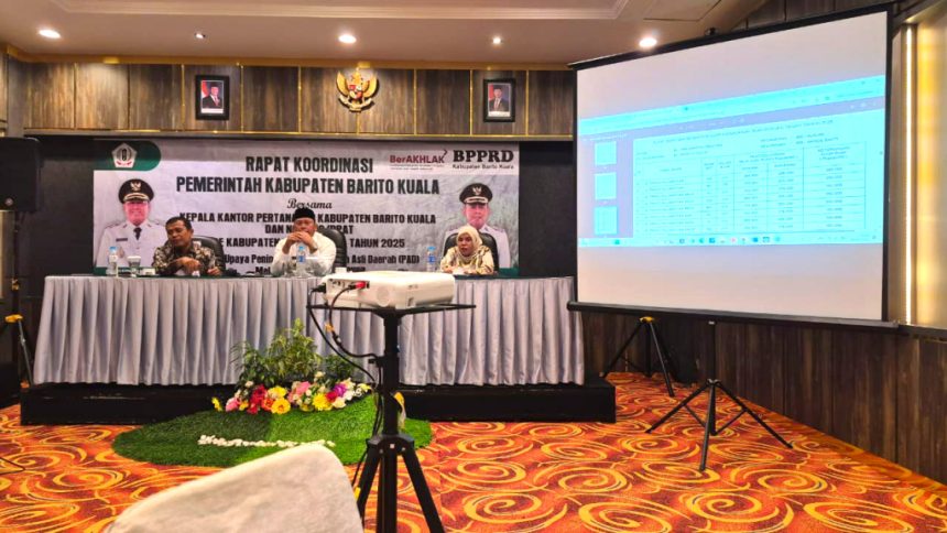 Pemkab Batola Gelar Rakor Tingkatkan PAD dari BPHTB