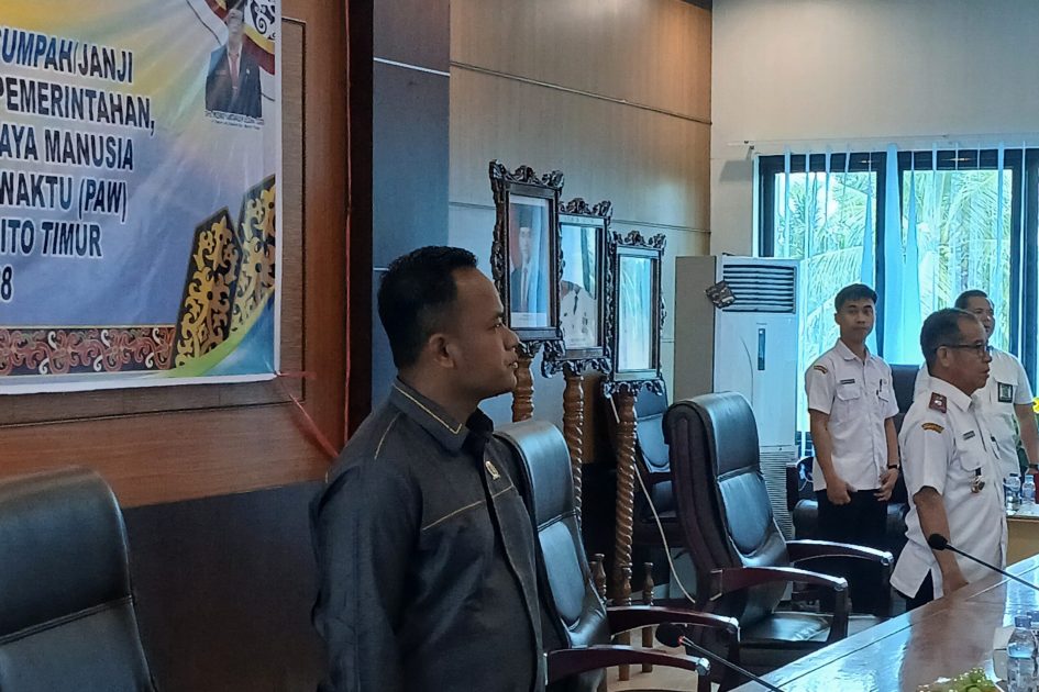 Ketua DPRD Bartim Dorong Staf Ahli dan Kades PAW Jadi Teladan