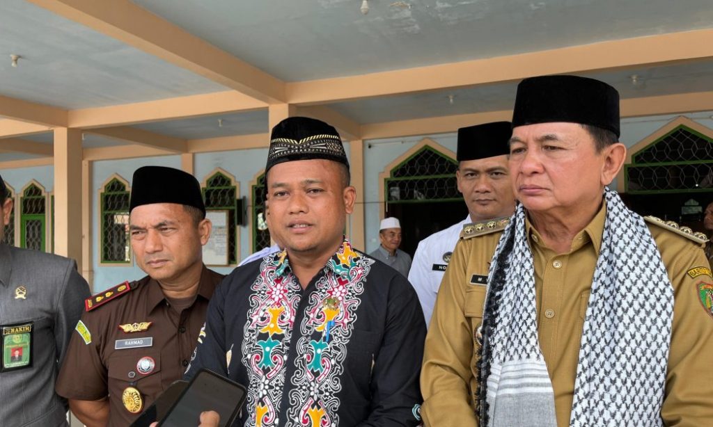 Ketua DPRD Bartim Puji Kebijaksanaan Warga Jaga Keamanan