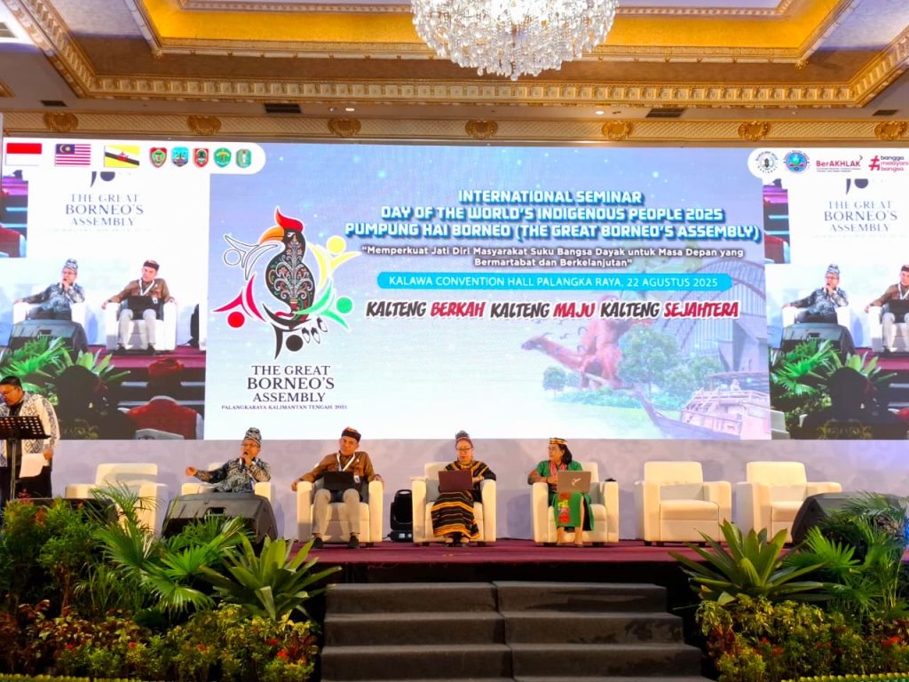 Pemprov Kalsel Hadiri Seminar Internasional Pumpung Hai Borneo Peringati Hari Masyarakat Adat Sedunia