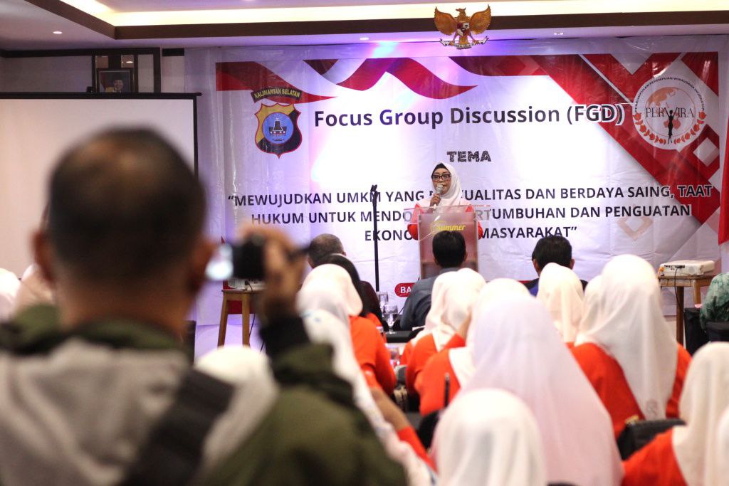 Perwira Kalsel Ajak UMKM Pahami Hukum di Banjarmasin