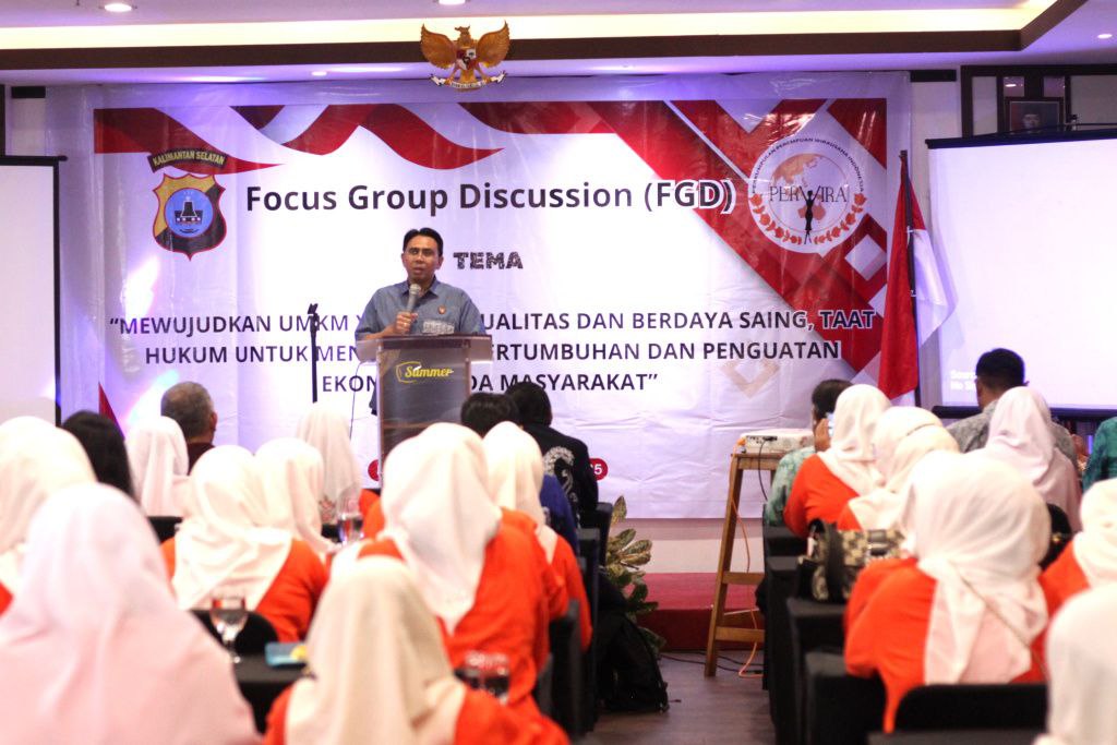 Polda Kalsel Edukasi UMKM Taat Hukum Lewat Forum Diskusi
