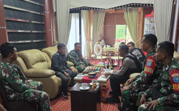DPRD Murung Raya Sambut Kunjungan TNI-Polri, Perkuat Sinergitas Antar Lembaga