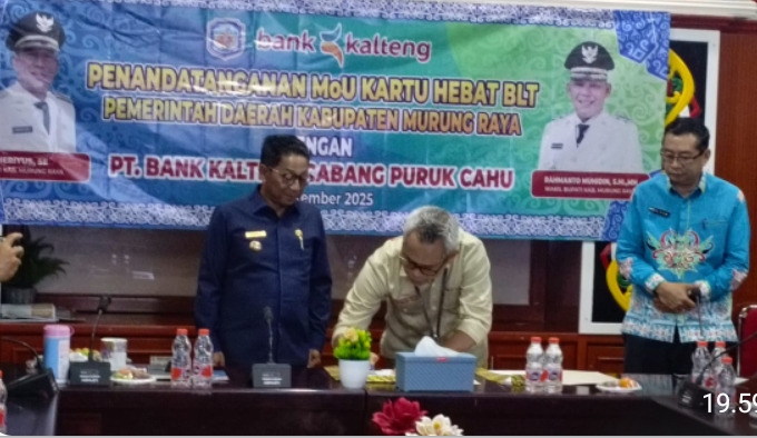 Pemkab Murung Raya Gelontorkan Rp4,4 Miliar Per Tahun untuk Program Kartu HEBAT BLT