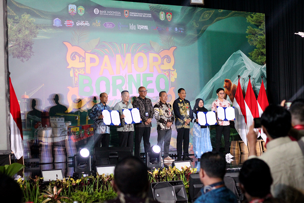 Sekda dan BI Kalsel Buka Pamor Borneo 2025 Dorong Perdagangan dan Pariwisata