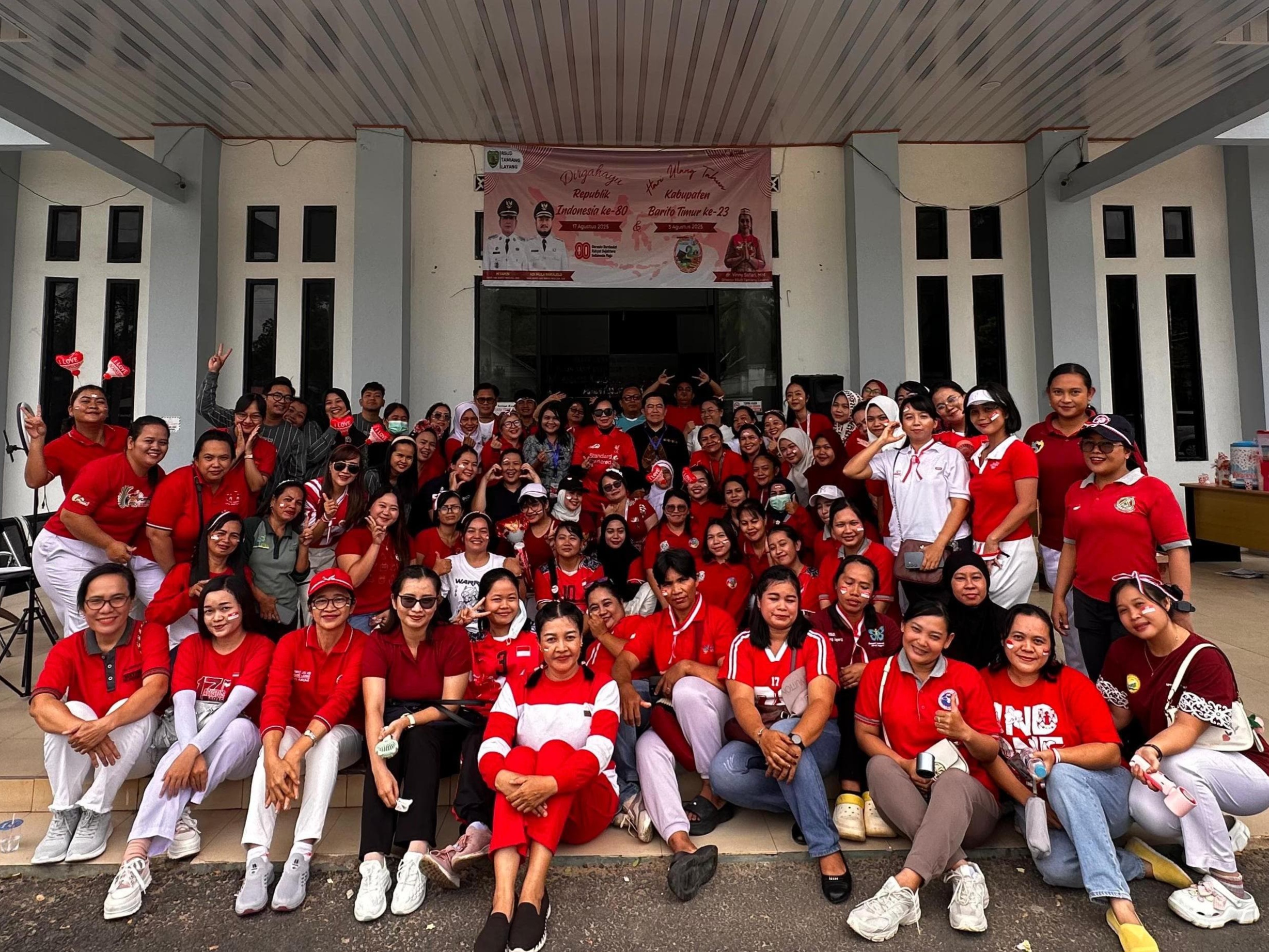 Semangat Kebersamaan Warnai Perayaan Kemerdekaan di RSUD