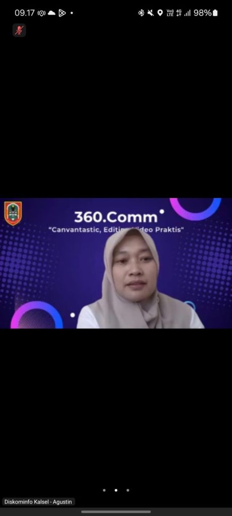 Webinar 360 Comm: Manfaatkan Canva untuk Editing Video Praktis