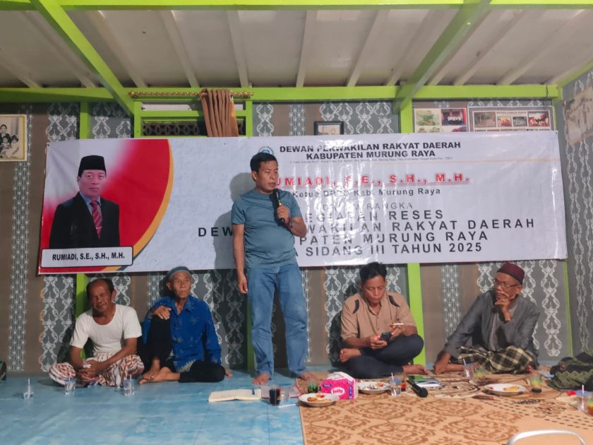 Ketua DPRD Murung Raya Serap Aspirasi Warga Saat Reses di Desa Batu Karang