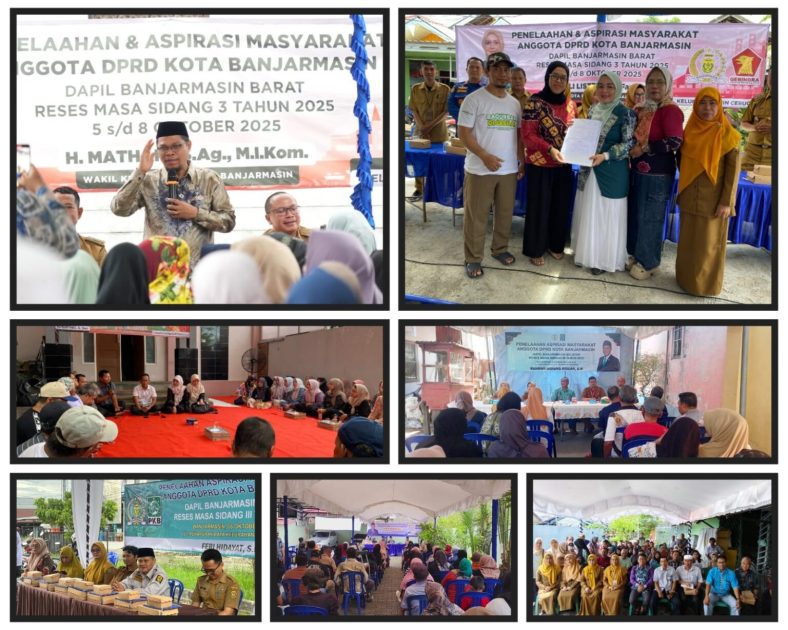 Reses Akhir Tahun 2025 Digelar DPRD Kota Banjarmasin