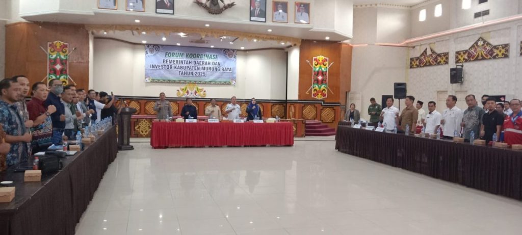 Pemkab Murung Raya Gelar Forum Koordinasi dengan Investor Tahun 2025