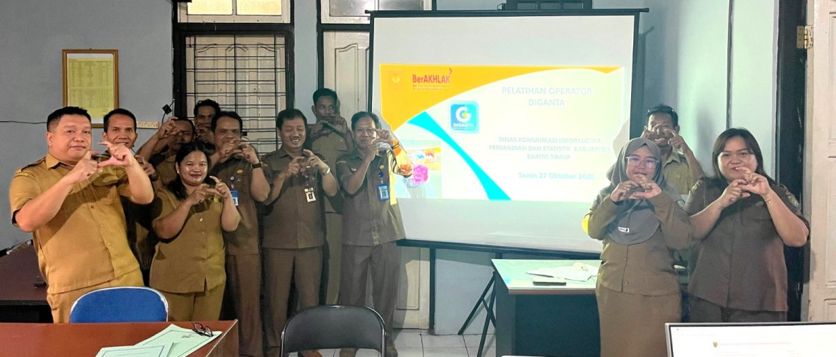 Cerita di Balik Pelatihan Aplikasi DIGANTA di Diskominfosantik Bartim