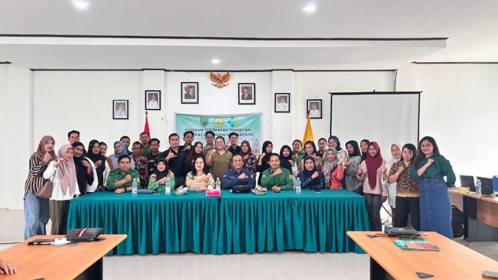 Dinkes Barito Timur Perkuat Kapasitas Penjamah Pangan