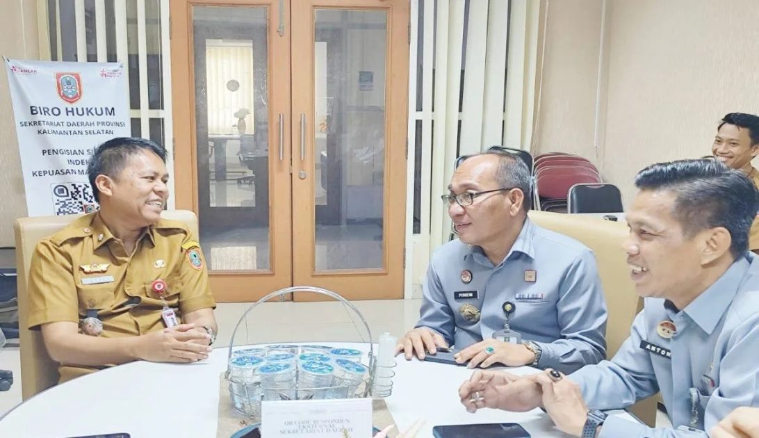 Kemenkum dan Biro Hukum Kalsel Perkuat Layanan Bantuan Hukum