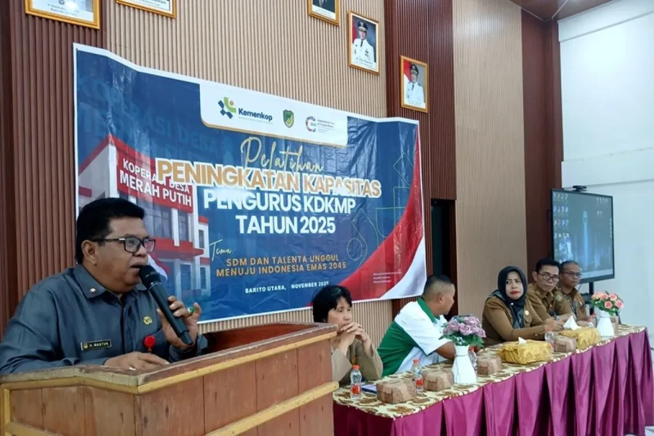 Pemkab Barut Genjot Kapasitas Pengurus Koperasi Merah Putih