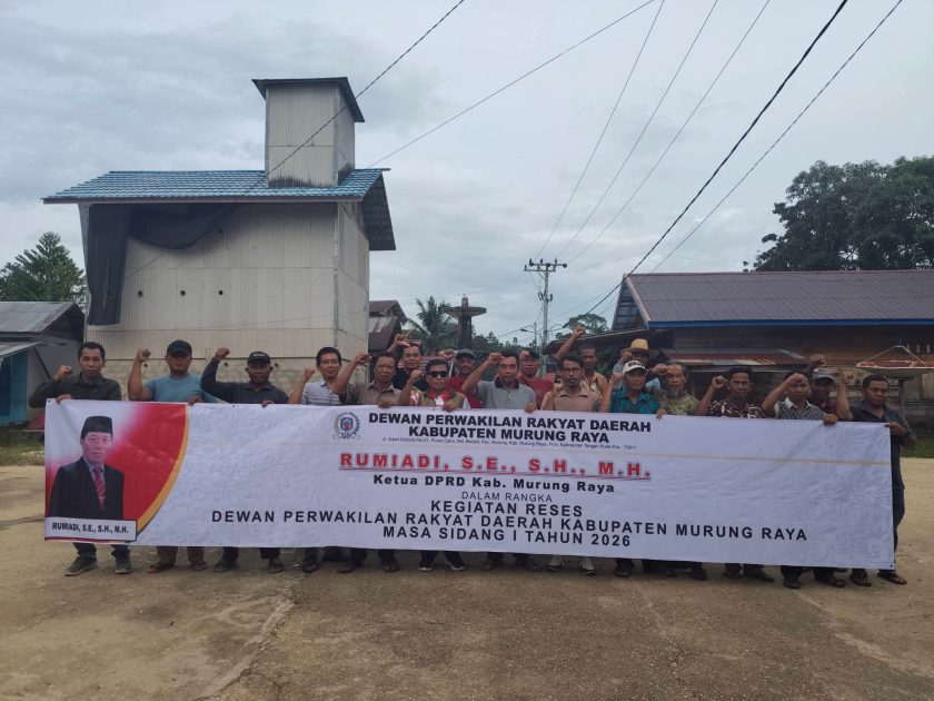 Ketua DPRD Murung Raya Serap Aspirasi Warga Desa Batu Tuhup Saat Reses Perseorangan