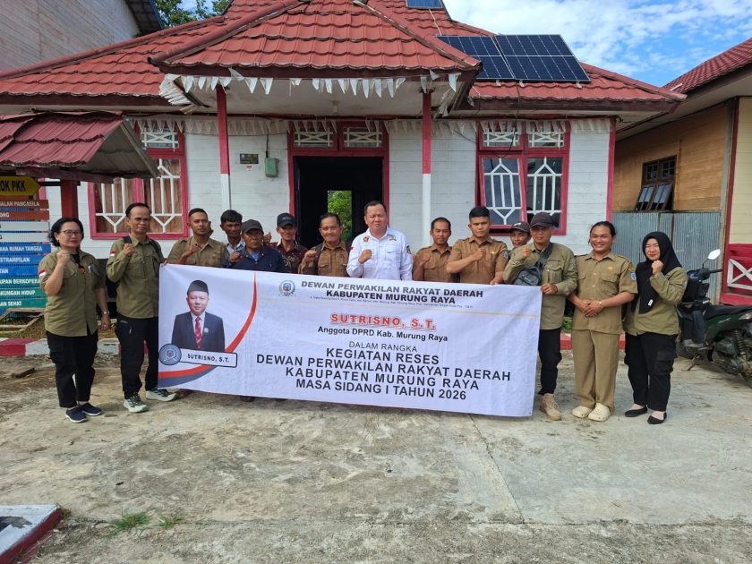 DPRD Murung Raya Sutrisno Serap Aspirasi Warga Desa Penyang Saat Reses