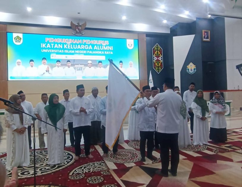 Rahmanto Muhidin Dikukuhkan sebagai Ketua IKA UIN Palangka Raya
