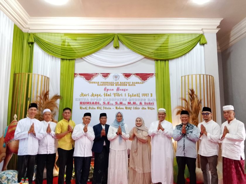 Ketua DPRD Murung Raya Gelar Open House Idul Fitri 1447 H, Pererat Silaturahmi dengan Masyarakat