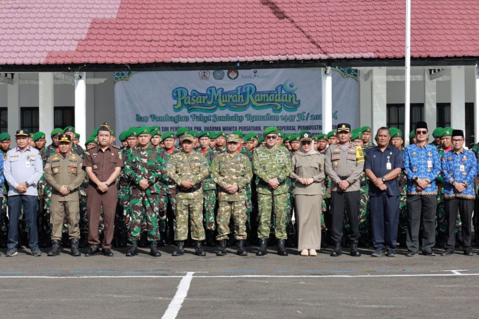 Bupati Bahrul Ilmi Sambut Yonif 925