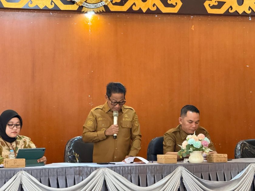 Bupati Murung Raya Terima Kunjungan Tim BPK RI